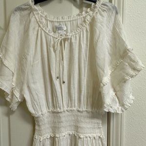 Steele white dress size Small